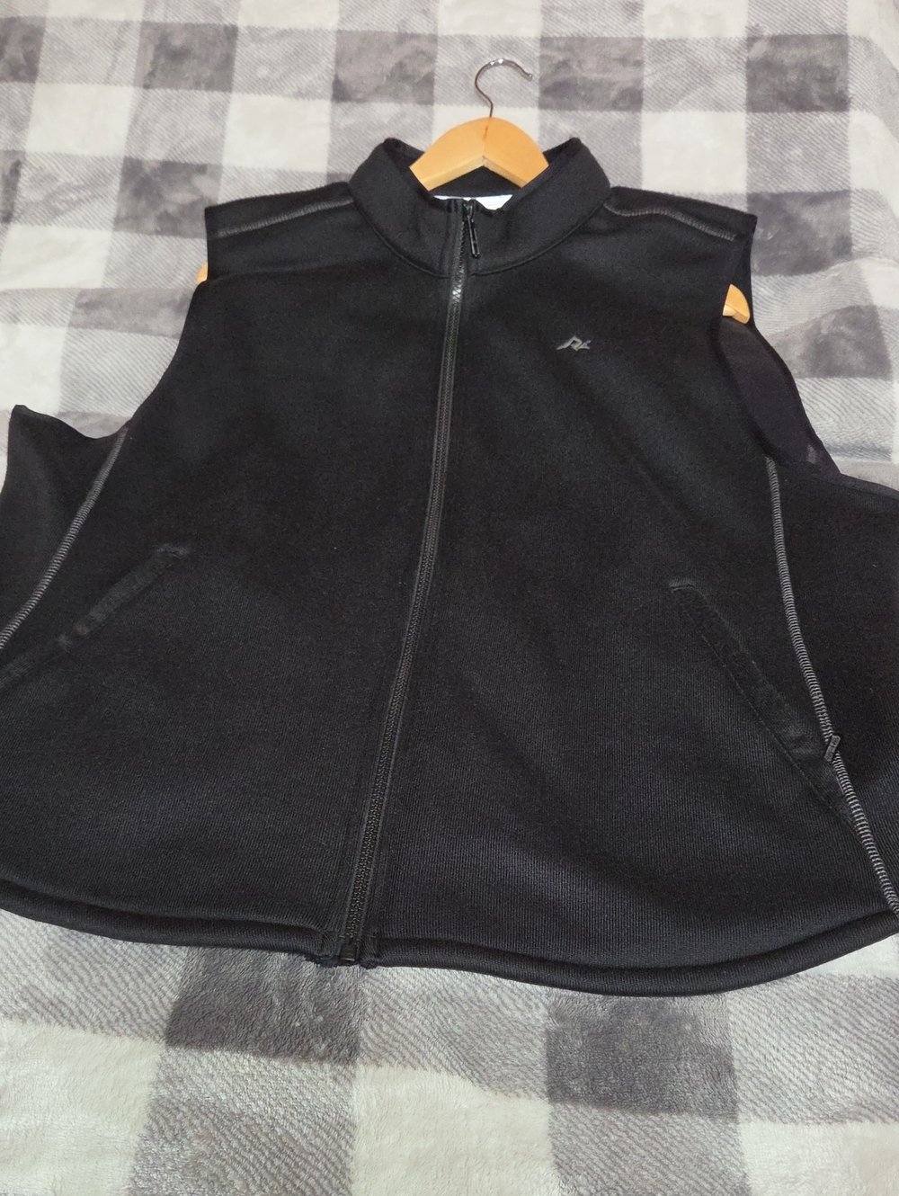 Ridgecut Toughwear Womens Black Fleece Vest NWT Size 2X,